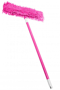 Швабра для пола 120см Dora c телескопической ручкой, металл с насадкой 43х12см густой шенилл 2002-002 000000000001204986