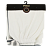 Юбка для сауны 80x145см DE'NASTIA белый с серой полосой микрофибра 000000000001204843