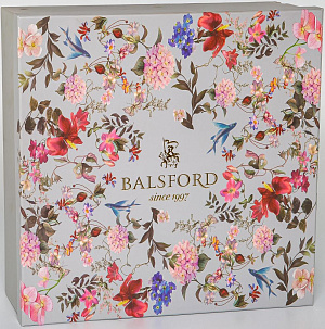 Сервиз чайный 9 предметов (чашка 250мл-4шт/блюдце-4шт/чайник 1,25л) BALSFORD Арма подарочная упаковка фарфор 000000000001205655