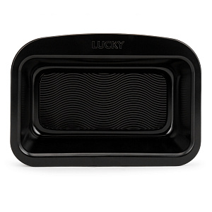 Форма для выпечки кекса 26,8x19x6,3см LUCKY Черная Волна 0,5мм углеродистая сталь 000000000001217840