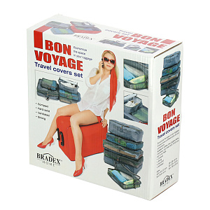 Набор чехлов для одежды Бон Вояж Bradex 000000000001144995