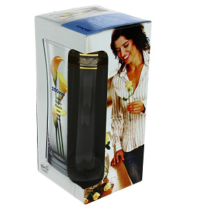 Ваза Платина с золотой отводкой Bohemia, 25 см 000000000001053327