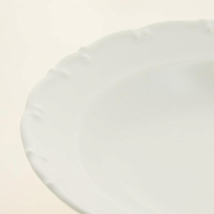 Тарелка суповая 21см TULU PORSELEN LIANA айвори матовый фарфор 000000000001208267