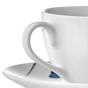 Набор чайный 12 предметов (чашка 250мл-6шт/блюдце 16см-6шт) ESPRADO Primavera твердый фарфор 000000000001153688