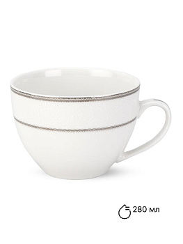 Набор чайный 12 предметов ANGELICA с серебром фарфор 000000000001219779