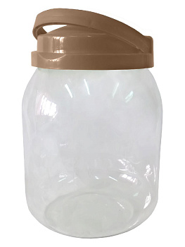 Емкость для хранения 3л круглая пластик Aromatico   GR1107КФ 000000000001197165