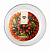 Блюдо для запекания 26,2х5,8см 2,1л LUCKY круглое боросиликатное стекло RMCA-0032/LS4805 000000000001215687
