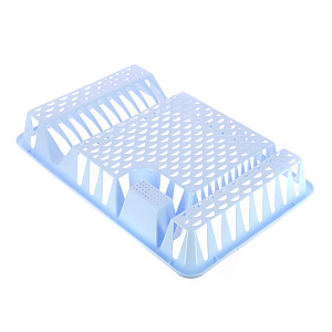 Большая сушилка для посуды Idea, голубой 000000000001129714