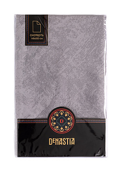 Скатерть 140x200см DE'NASTIA эффект потертости серый жаккард полиэстер 000000000001211732