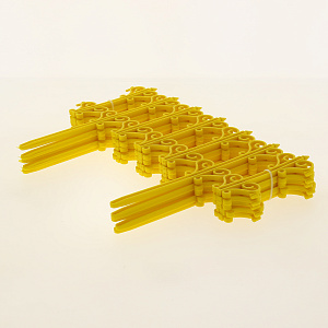 Заборчик Классика 0,25м*1,8м жёлтый 000000000001186583