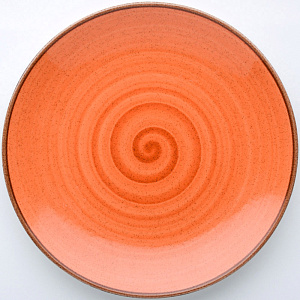 Тарелка обеденная 25см TULU PORSELEN Active Deniz Pumpkin фарфор 000000000001212324