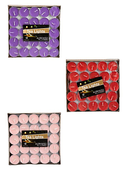 Набор свечей чайных 50шт 000000000001216434