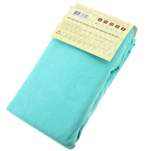 Пододеяльник DE'NASTIA 175х210см бирюза 100%Микрофибра C010323 000000000001109609