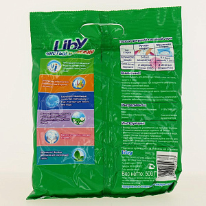 Liby порошок авт Свежесть и Чистота500гр 000000000001158618