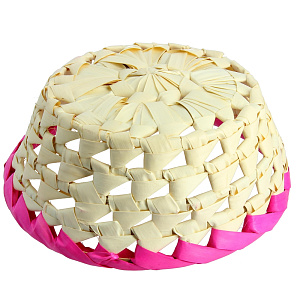 Фруктовница Дока, 28х19х7 см, лист пальмы 000000000001097785