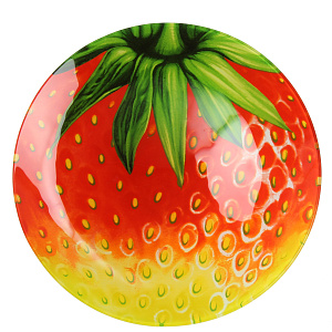 КЛУБНИКА Тарелка десертная 20см S09070 000000000001110426