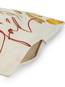 Чехлы для подушек декоративные 2шт 44х44см с принтом в ассортименте хлопок/лен 000000000001229199