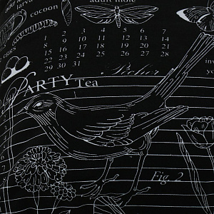 Подушка 45*45 декоративная рогожка.100%хлопок"Версаль черный"587258 000000000001188755