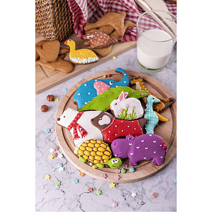 Форма для печенья PHIBO ZOO зеленый пластик 000000000001220710