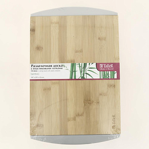 Доска разделочная TALLER с пластиковыми лотками дерево 000000000001202995