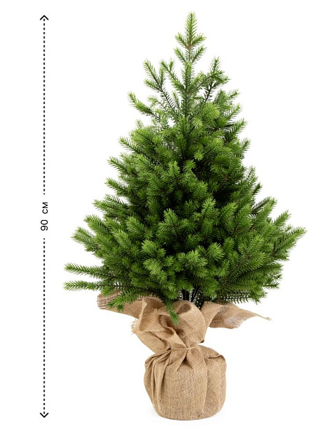Ель искуственная 90см литая 000000000001228790