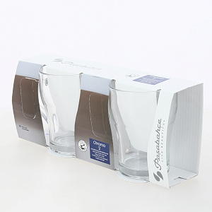 CHROMA Набор кружек 2шт 370мл PASABAHCE стекло 000000000001211769