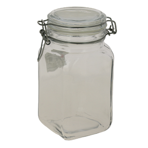 KREMLIN Банка для сыпучих продуктов 1,3л PASABAHCE с защелкой стекло 000000000001141839