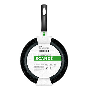 Сковорода 24см НЕВА МЕТАЛЛ ПОСУДА Scandi алюминий 000000000001218673