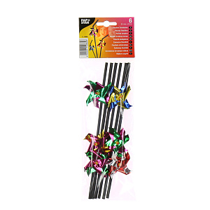 Набор трубочек для коктейля Вертушка Pap Star, 6 шт. 000000000001085526