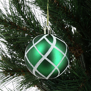 Декоративное украшение Набор шаров 6см 12шт MANDARIN Калейдоскоп полистирол 000000000001209349