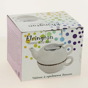 Пара чайная 380мл/блюдце ELRINGTON Эгоист сок подарочная упаковка керамика 000000000001194016