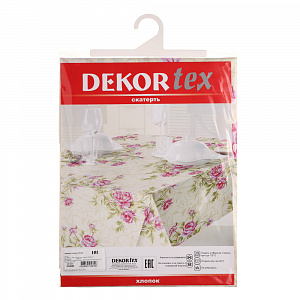 Скатерть DekorTex, 100х140 см, хлопок 000000000001126437