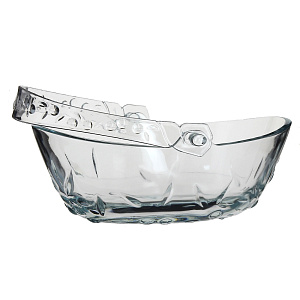 PERLA Ваза для фруктов 16,4х23х8,6см с ручкой PASABAHCE стекло 000000000001050351