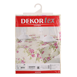 Скатерть DekorTex, 100х140 см, хлопок 000000000001126437
