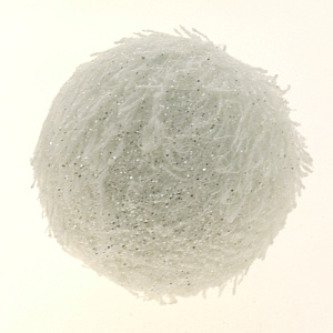 Украшение декоративное Шар 8см белый R010514 000000000001191508