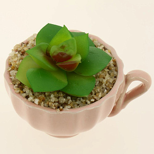 Цветок искусственный Суккулент 8см R010633 000000000001192374