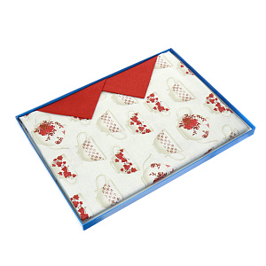 Скатерть ГЕРАМИКА-С-6 Melangio, 140х180 см 000000000001126181