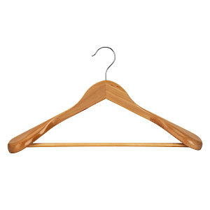 Вешалка гардеробная 45см ПОСУДА ЦЕНТР деревянная 000000000001020685