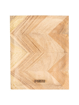 Доска универсальная 24x19x1,5см DE'NASTIA цветной зигзаг акация+манго 000000000001221815