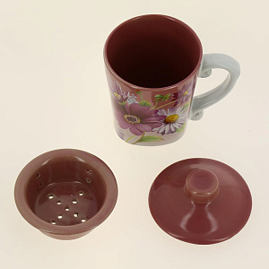 Кружка заварочная 350мл Анемоны 000000000001178514