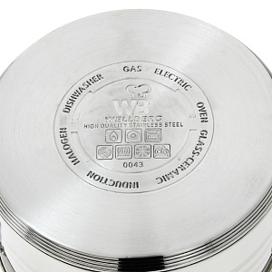 Набор кастрюль Wellberg, 12 предметов 000000000001121350