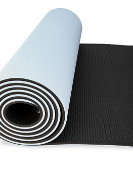 Коврик для йоги и фитнеса 183х61х0,6см ST в ассортименте TPE 000000000001227824