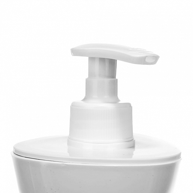 Дозатор для жидкого мыла Smile белый VANSTORE пластик для непищевых продуктов 406-03 000000000001201076