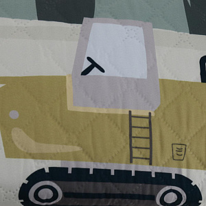 Покрывало 1,5 спальное 145х210см "Этель" Спецтехника микрофибра 5430014 000000000001203355