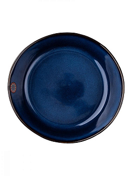 Тарелка суповая 25см 1,2л DE'NASTIA большая синий керамика 000000000001210843