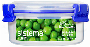 Контейнер 300мл SISTEMA KLIP IT  PLUS круглый пластик 000000000001214210