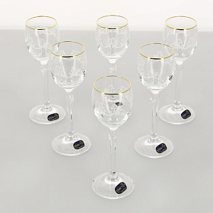 BOHEMIA Cristal   Бриджита  Н-р 6рюмка 60 мл 02380 000000000001172560