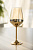 Бокал для вина 350мл DE'NASTIA Аллегра золотой стекло 000000000001216300