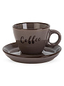 Пара кофейная 180мл Coffee керамика 000000000001225056