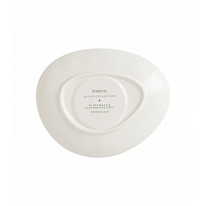 Блюдце DE'NASTIA Оливки черно-белый фарфор CE00553-1RZ 000000000001226168